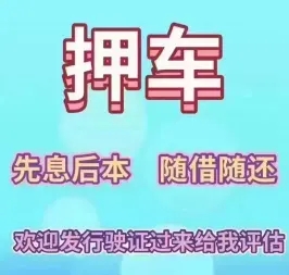 惠州押车贷款怎么个押法